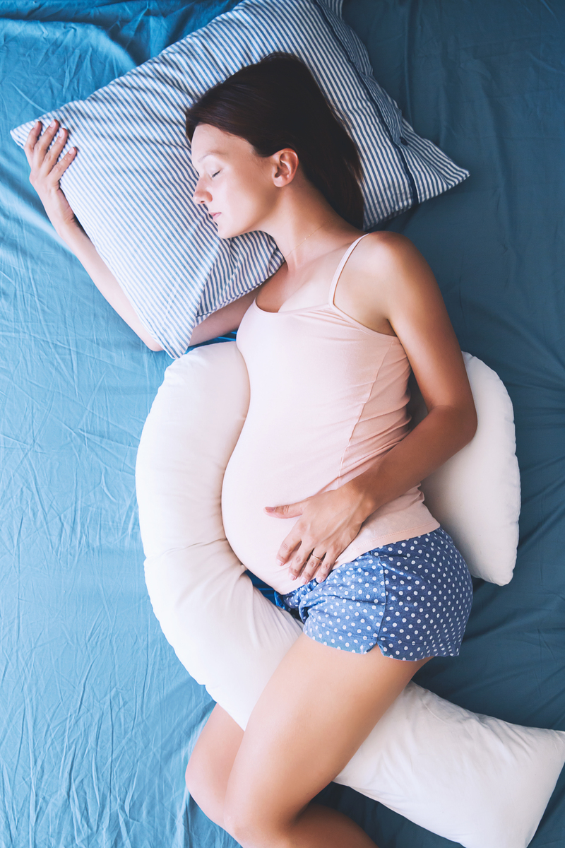 Положение для сна во время беременности